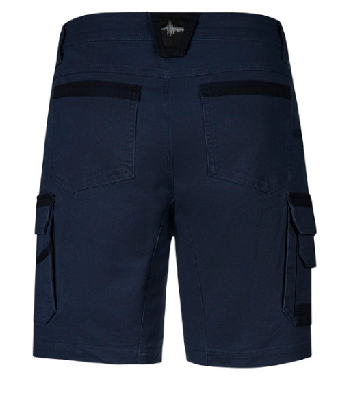 ZS822 Syzmik Mens Streetworx Heritage Short, Navy, Sizes 72 to 132