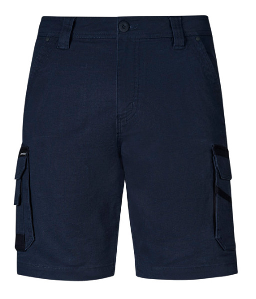 ZS822 Syzmik Mens Streetworx Heritage Short, Navy, Sizes 72 to 132