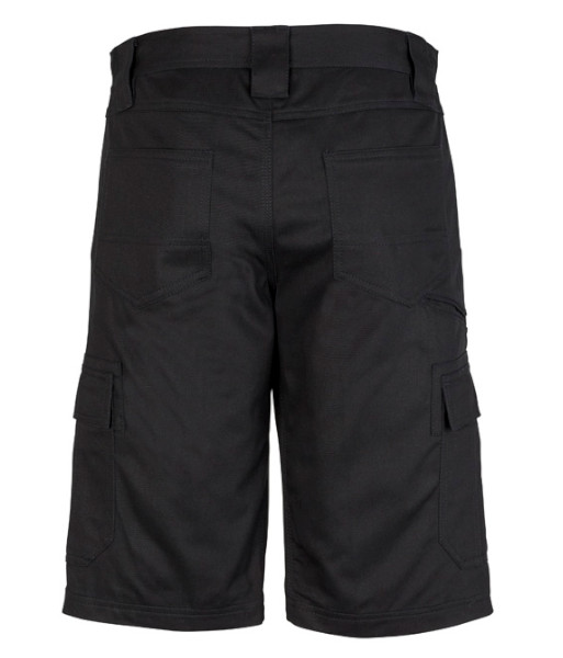 ZW012 Syzmik Mens Midweight Drill Cargo Short, Black, Sizes 72 to 132