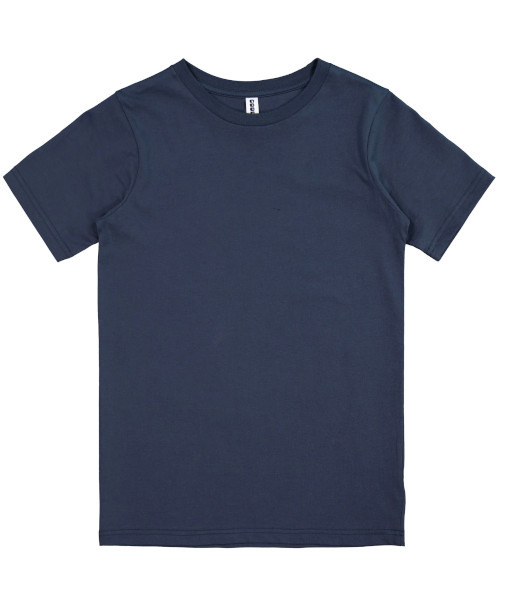 X1001Y Goodmates Youth Basic Short Sleeve Cotton Tee, Steel Blue, Sizes 10 to 16