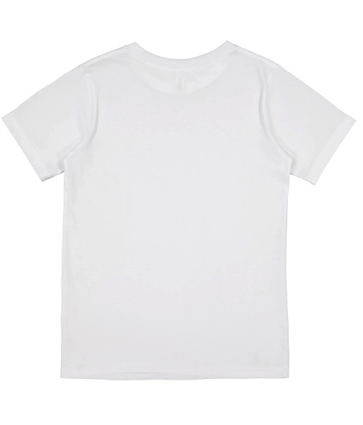 X1001Y Goodmates Youth Basic Short Sleeve Cotton Tee, White, Sizes 10 to 16