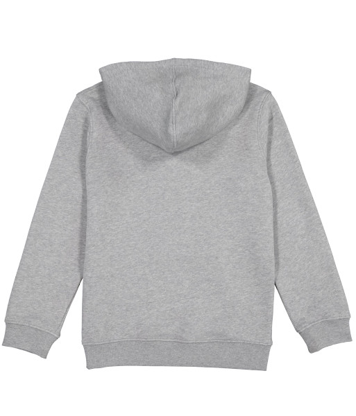 X1003K Goodmates Kids Basic Cotton Hoodie, Grey Marle, Sizes 4 to 8