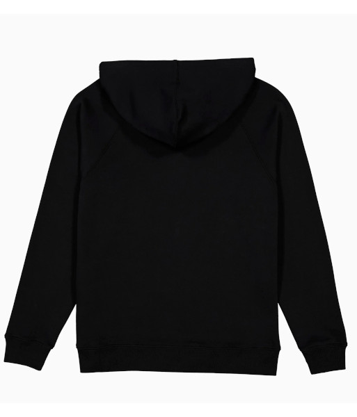 X1003W Goodmates Womens Basic Cotton Hoodie, Black, Sizes XS to 2XL