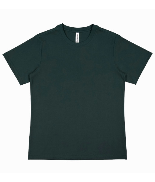 X2001W Goodmates Womens Everyday Short Sleeve Cotton Tee, Scarab Green, Sizes XS to 3XL