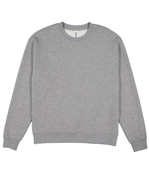 X2007M Goodmates Mens Everyday Crew Fleece Sweatshirt, Grey Marle, Sizes S to 3XL