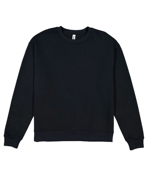 X2007M Goodmates Mens Everyday Crew Fleece Sweatshirt, Navy, Sizes S to 3XL