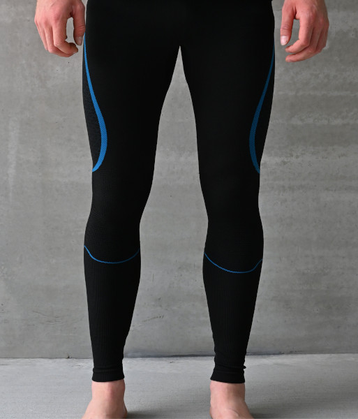 A4TLEG-BLKB Esko Base1 Body Mapped Base Layer Leggings, Black, Sizes M/L to 3XL/4XL