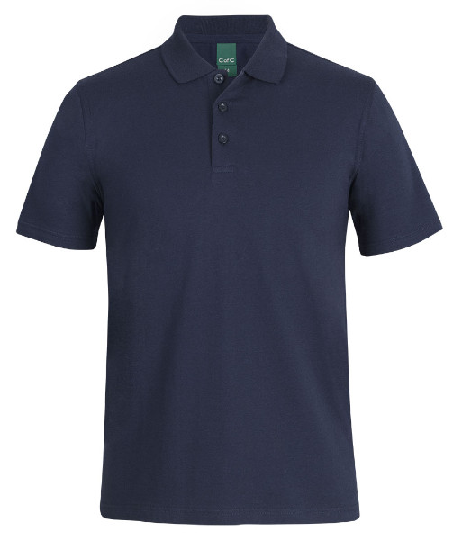 2STS JB’s Cotton Stretch Polo, Navy, Sizes XS to 3XL