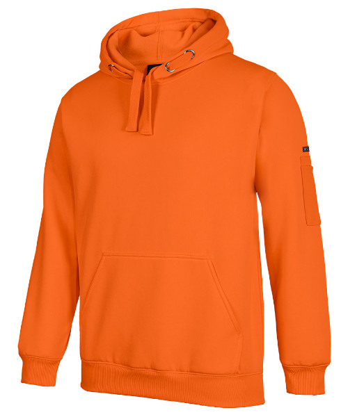 6HVPH JB’s Hi-Vis Day Only Pull Over Hoodie, Orange, Sizes 2XS to 5XL