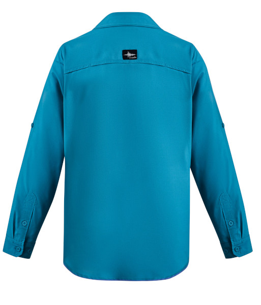 ZW460 Syzmik Mens Outdoor Long Sleeve Shirt, Diesel, Sizes 2XS to 7XL