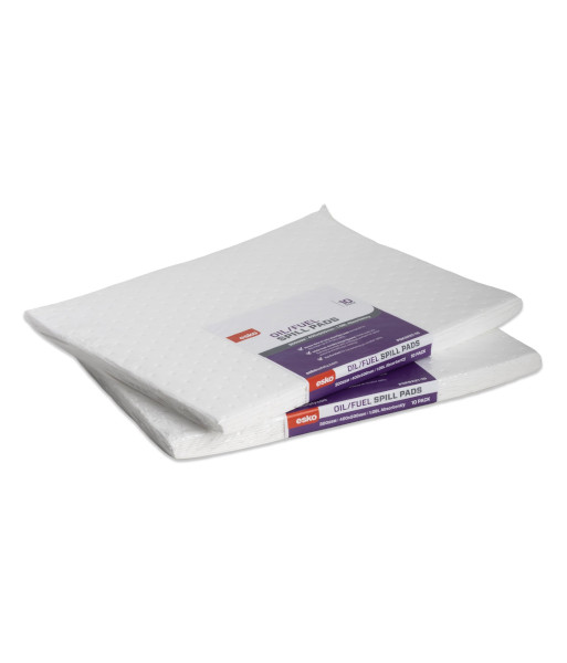 PSK9221-10 Esko Absorbent Pad, Oil/Fuel, Retail Pack of 10