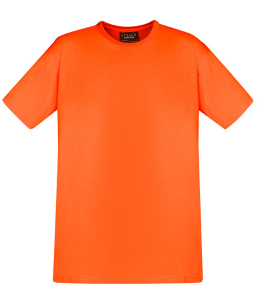 ZH290 Syzmik Mens Hi Vis Day Only Tee, Orange, Sizes 2XS to 7XL