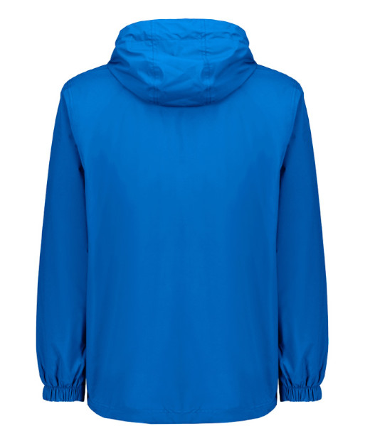 ZJ260 Syzmik Unisex Super Light Packable Rain Jacket, Cobalt, Sizes 2XS to 7XL