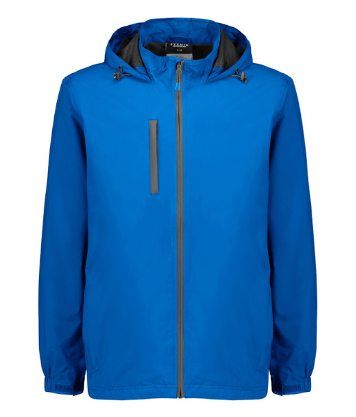 ZJ260 Syzmik Unisex Super Light Packable Rain Jacket, Cobalt, Sizes 2XS to 7XL
