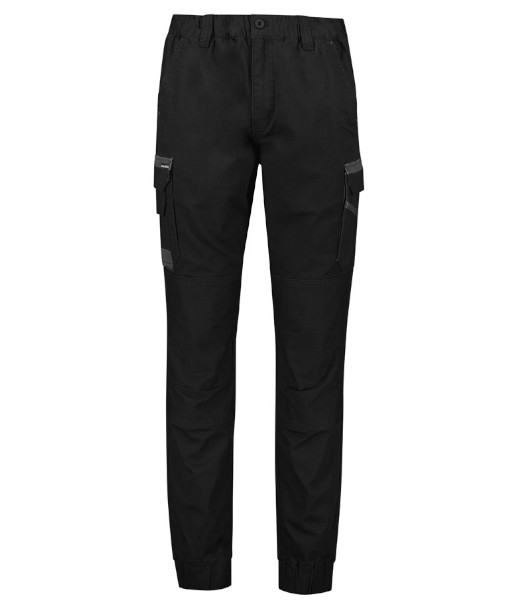 ZP420 Syzmik Mens Streetworx Heritage Pant – Cuffed, Black, Sizes 72 to 122
