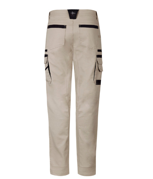 ZP820 Syzmik Mens Streetworx Heritage Pant, Stone, Sizes 72 to 132