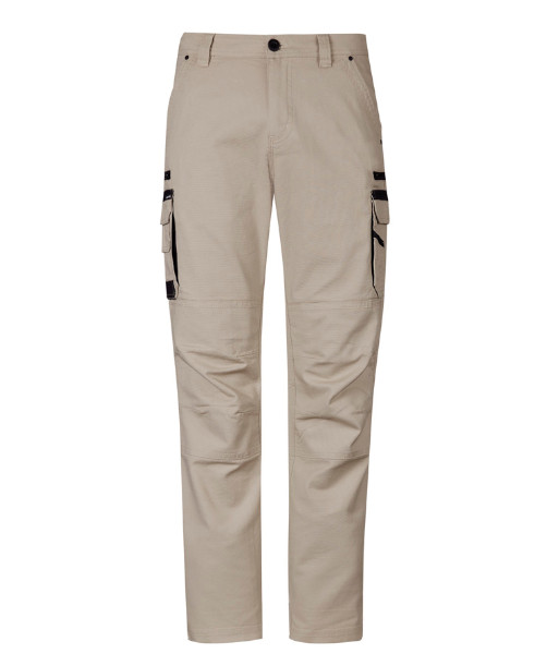 ZP820 Syzmik Mens Streetworx Heritage Pant, Stone, Sizes 72 to 132