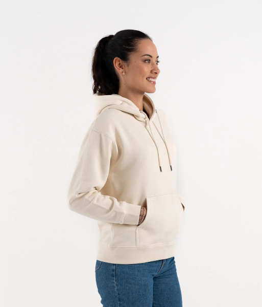 HSW Cloke Womens Origin Hoodie, Ivory, Sizes 8 to 22