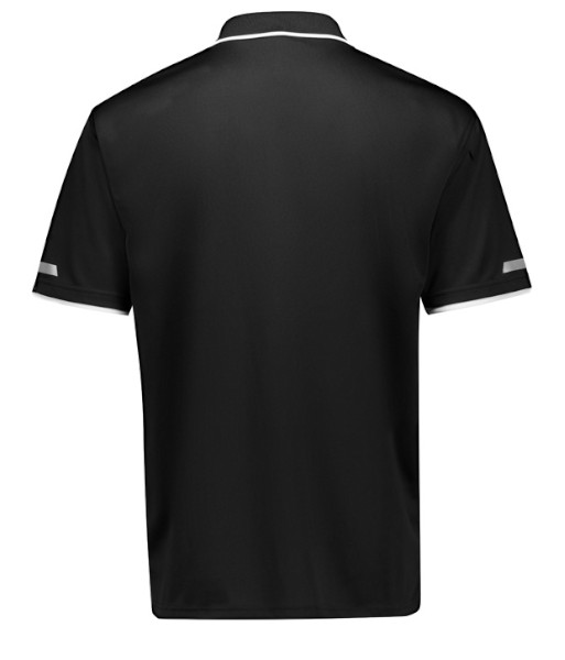 ZH145 Syzmik Mens Striker Polo, Black/White, Sizes 2XS to 7XL