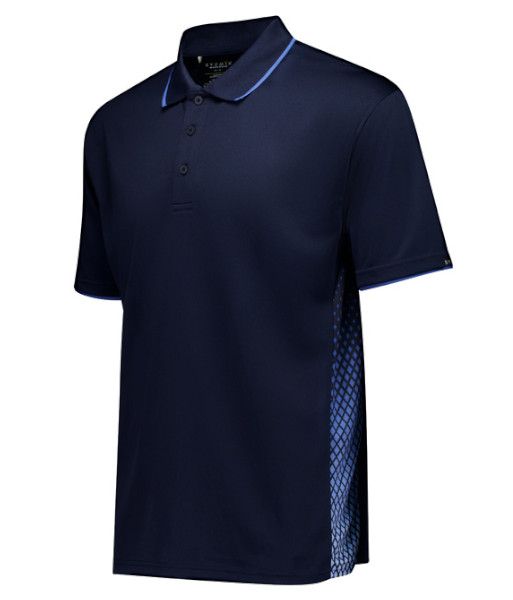 ZH165 Syzmik Mens Spark Polo, Navy/Blue, Sizes 2XS to 7XL