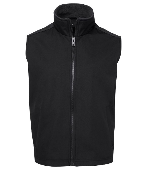 6ATV JB’s A.T. Vest, Black/Charcoal, Sizes S to 5XL