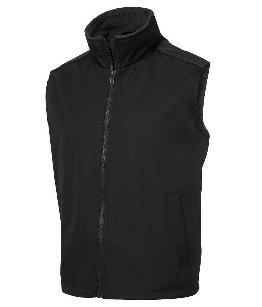 6ATV JB’s A.T. Vest, Black/Charcoal, Sizes S to 5XL