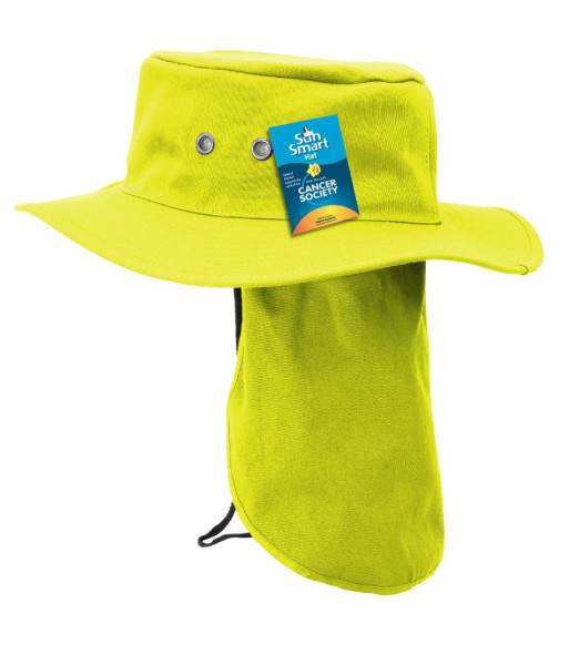 4295 Legend Life Sunmaster Hat with Neck Flap, Yellow