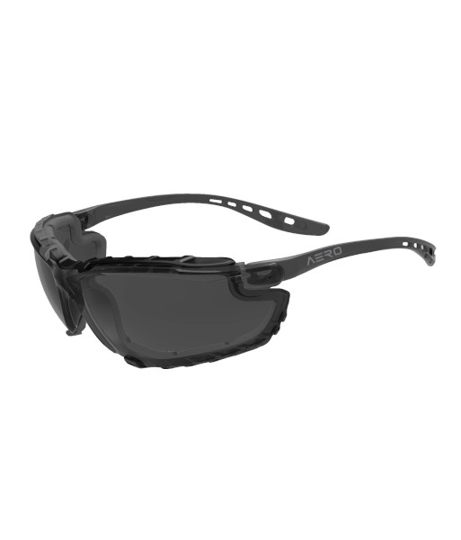 E1902-FG Esko Aero Safety Spec, Smoke Lens with Gasket, 12 Pack