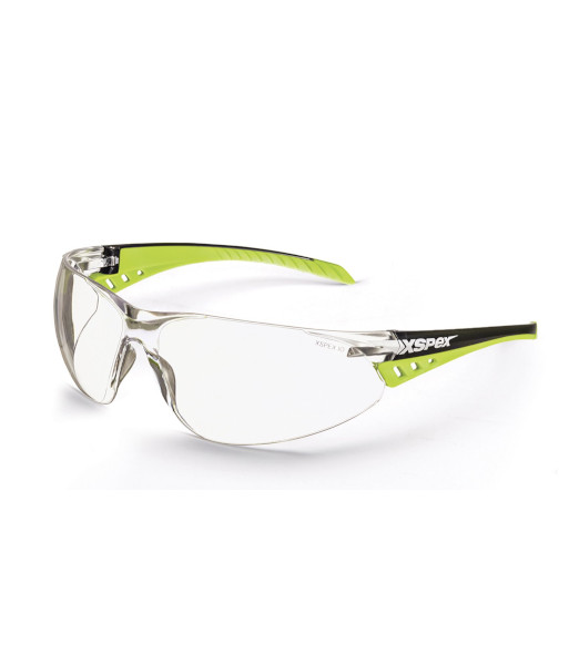 E4000 Esko XSPEC Safety Spec, Clear, 12 Pack