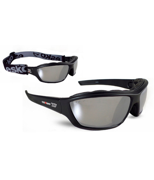 E8202 Esko Combat X4 Safety Spec, Silver Mirror