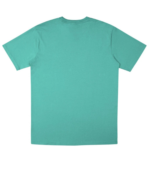 T101 Cloke Mens Outline Tee, Mint, Sizes S to 5XL